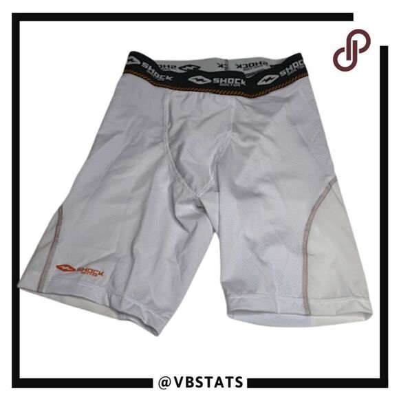 Shock Doctor Men's Compression Hockey Athletic Shorts Gray Size Medium - Picture 1 of 8
